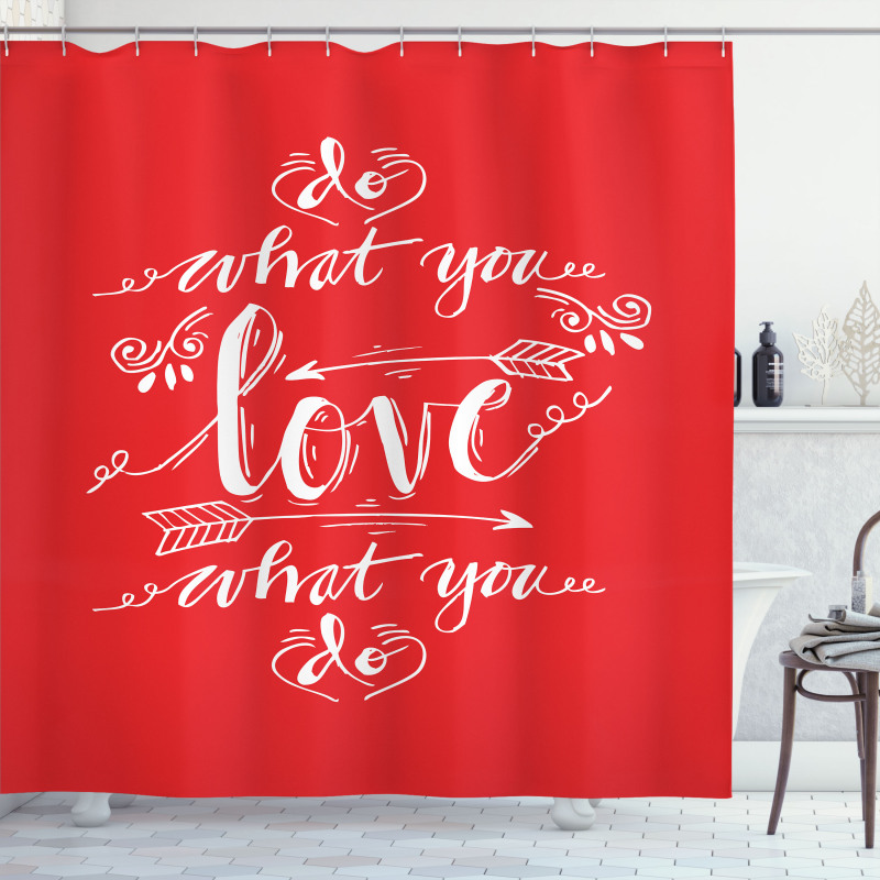 Freehand Sketch Elements Shower Curtain