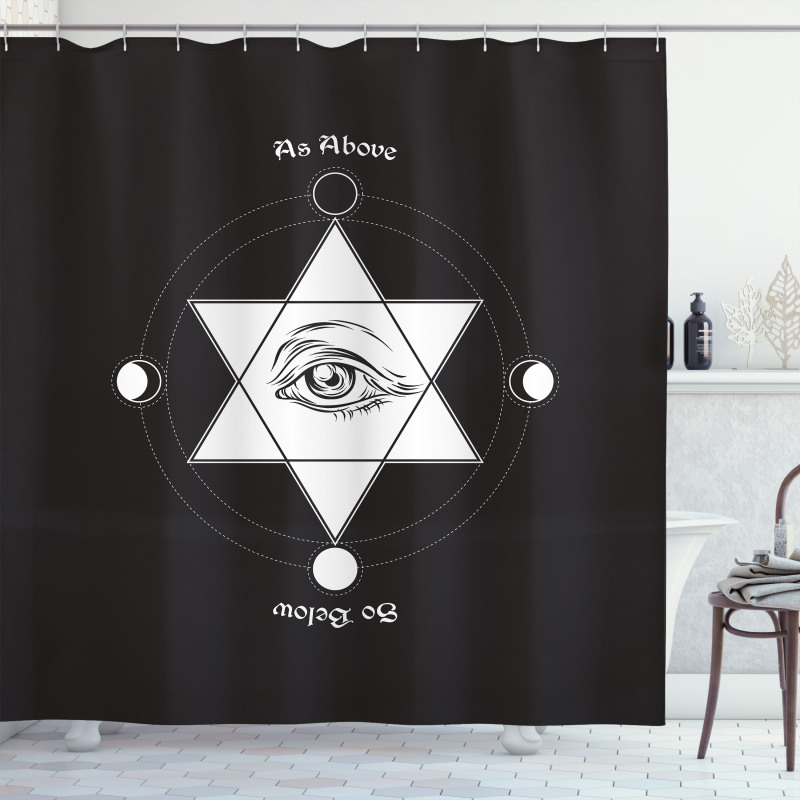 Eye of Providence Shower Curtain