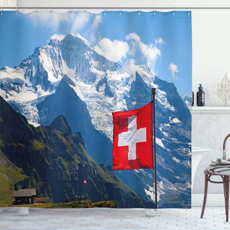 Mannlichen Jungfrau Shower Curtain