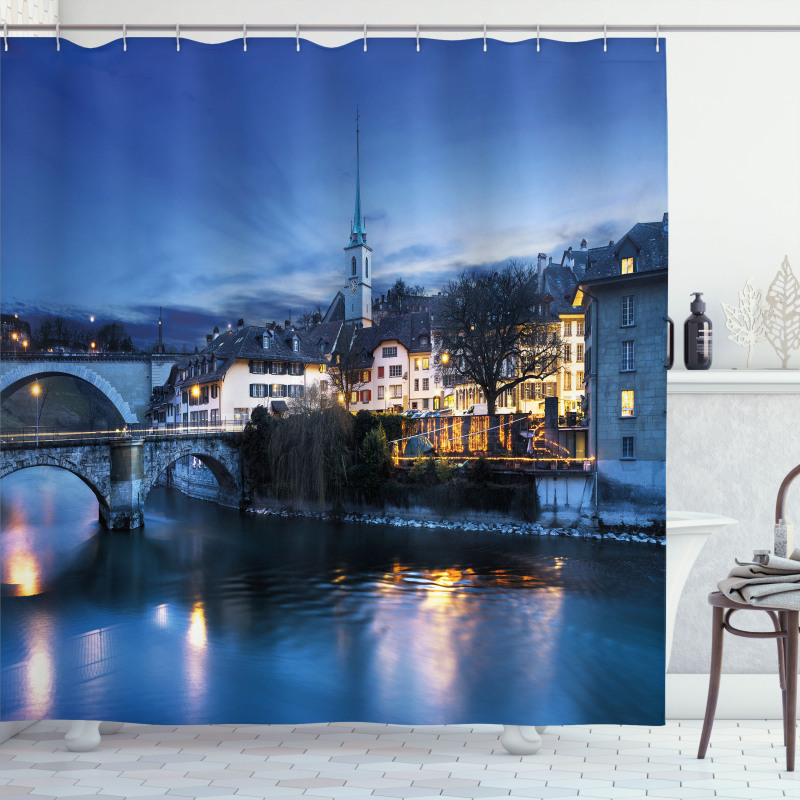 Classical Buildings Shower Curtain