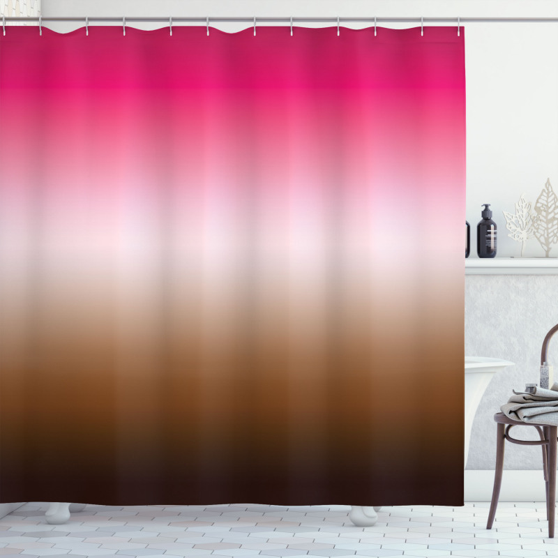 Simplistic Abstract Shower Curtain