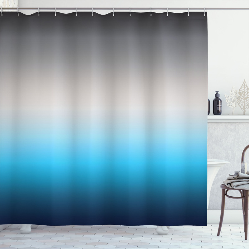 Abstract Color Change Pattern Shower Curtain