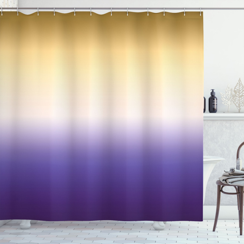 Creative Color Change Shower Curtain