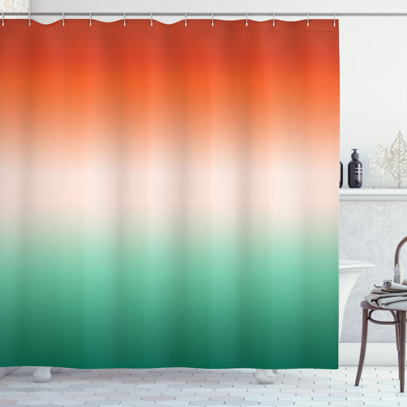 Quirky Simple Color Change Shower Curtain