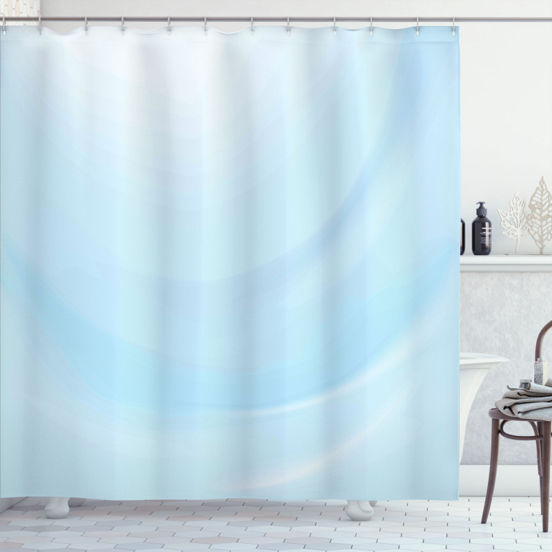 Gradient Effect Abstract Shower Curtain