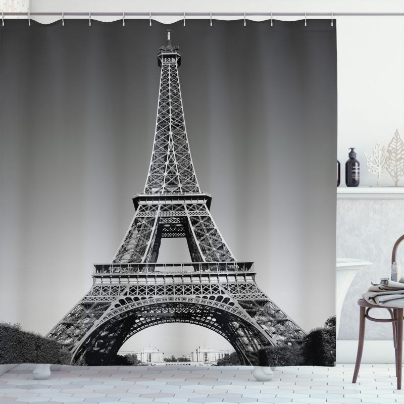 Paris Landmark Shower Curtain