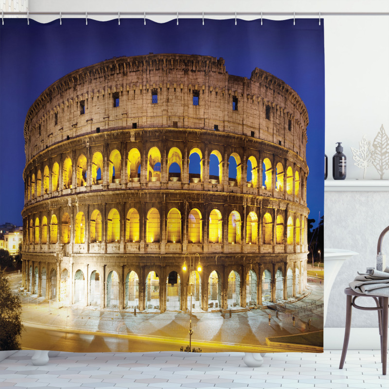 Historical Colosseum Shower Curtain