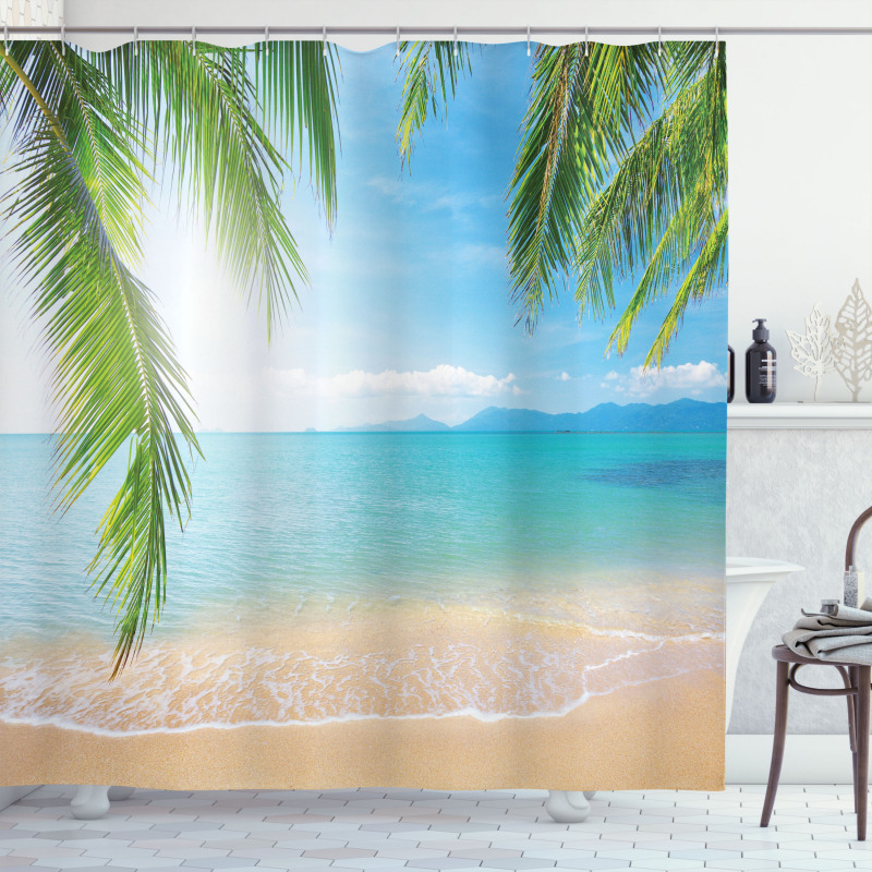 Surf Tourism Thailand Shower Curtain