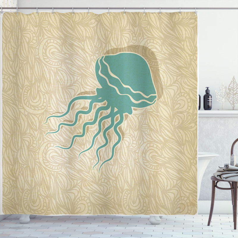 Beach Summer Ocean Shower Curtain