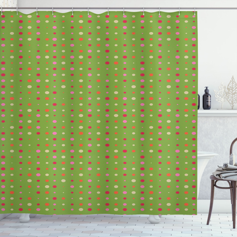 Irregular Shapes Shower Curtain