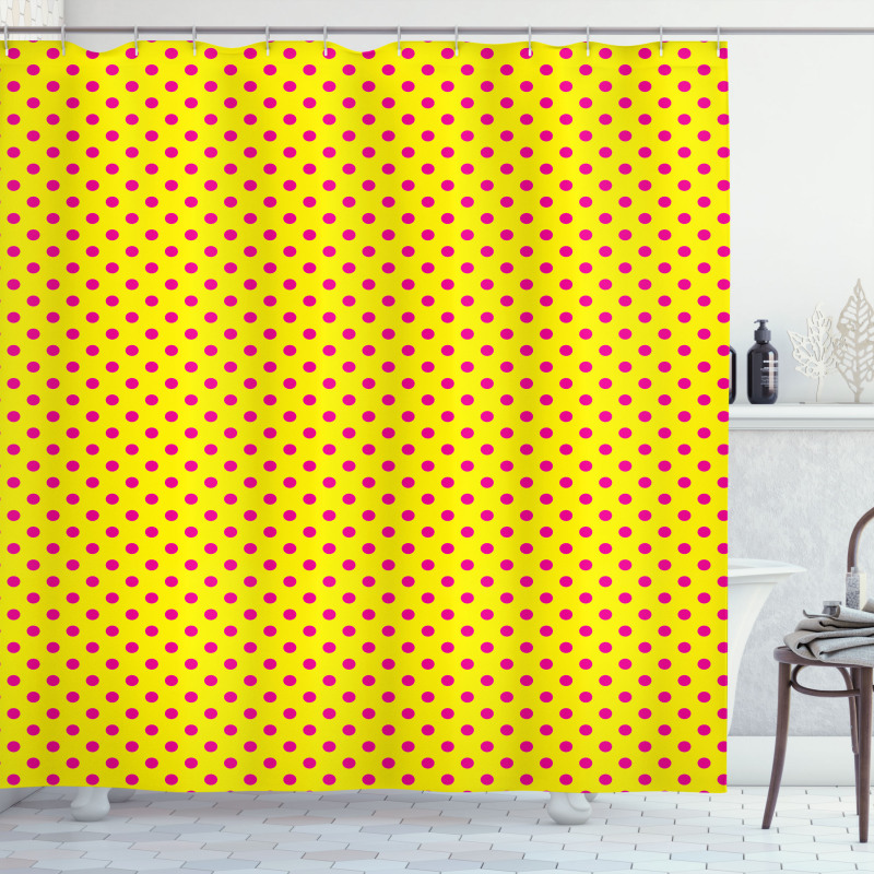 Spot Repeating Shower Curtain