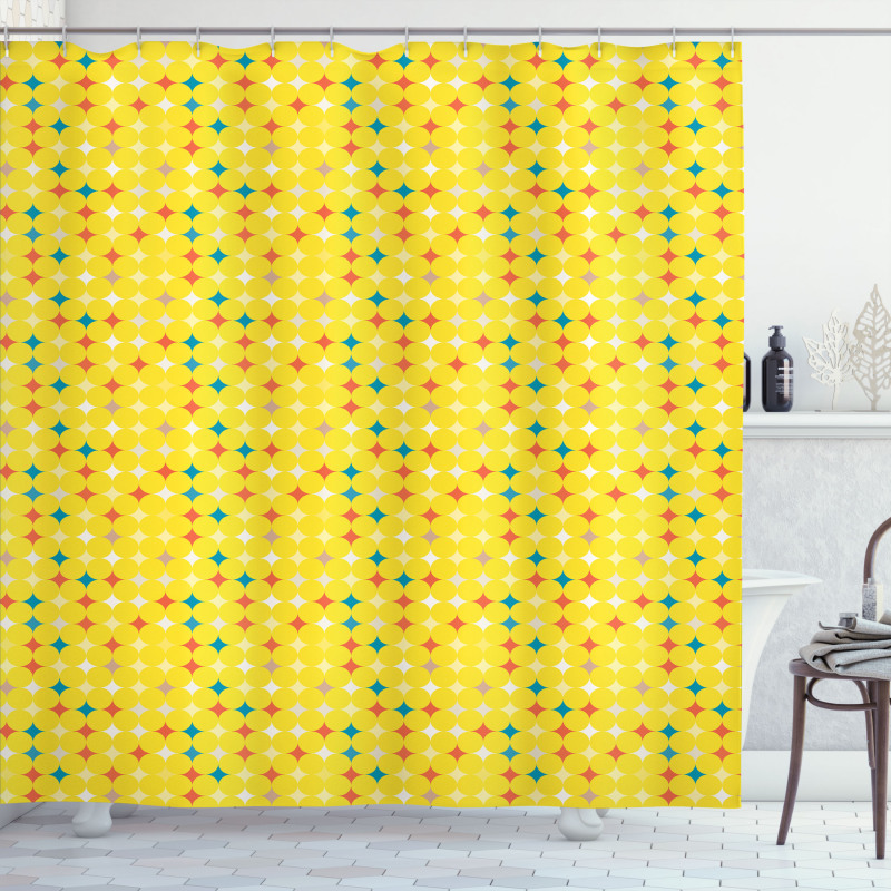 Simple and Vivid Shower Curtain