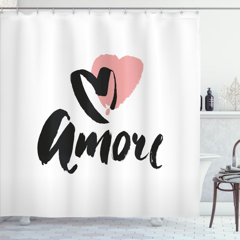 Love in Bold Strokes Shower Curtain