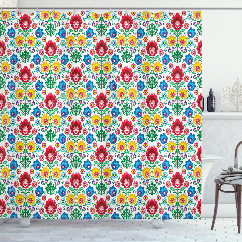 Flourish Kaszuby Shower Curtain