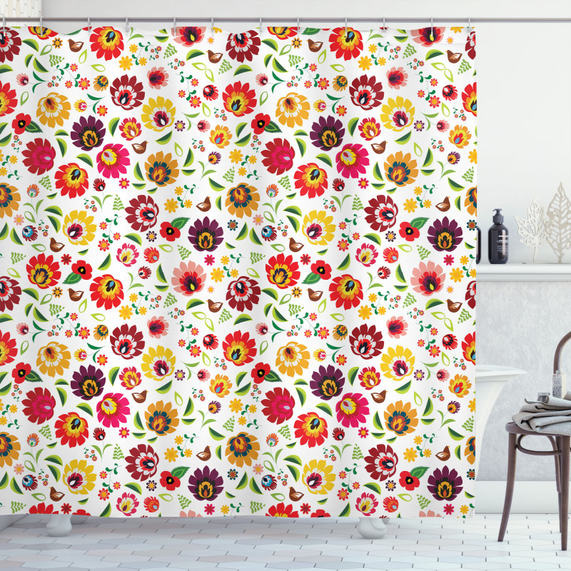 Slavic Shower Curtain