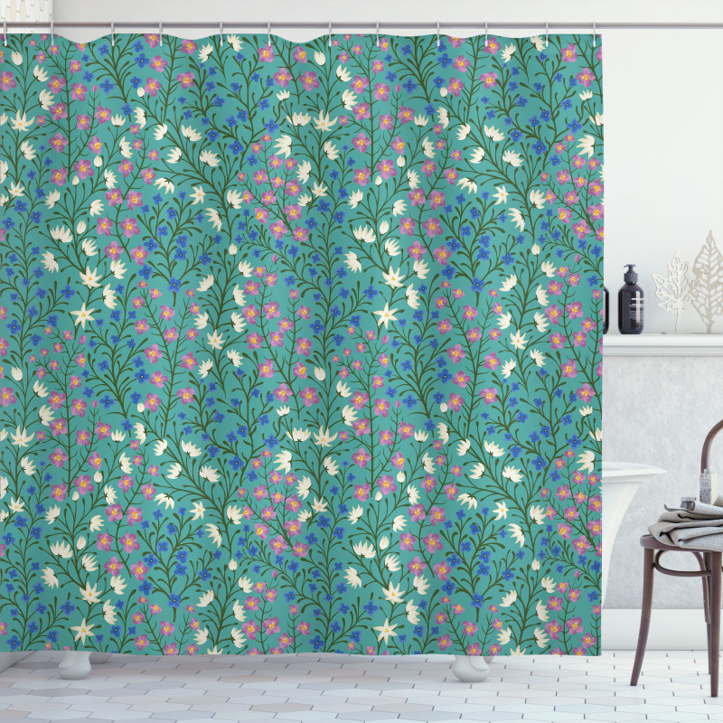 Ornate Nature Design Shower Curtain