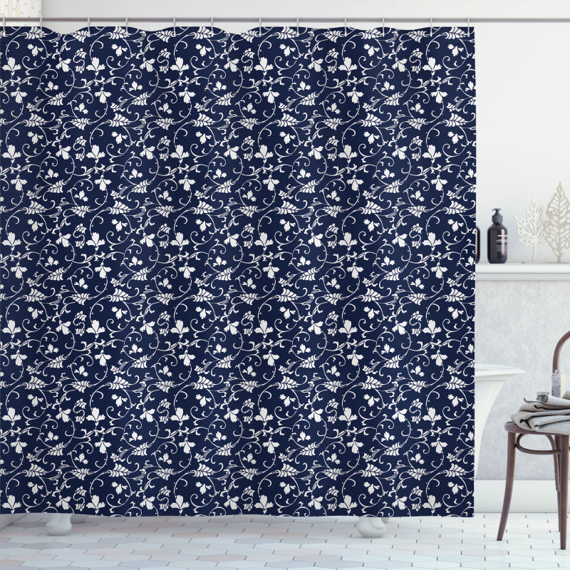 Timeless Folk Flora Shower Curtain