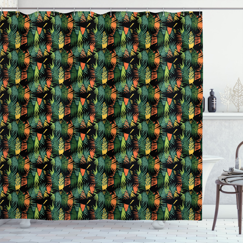 Tropical Hawaiian Jungle Shower Curtain