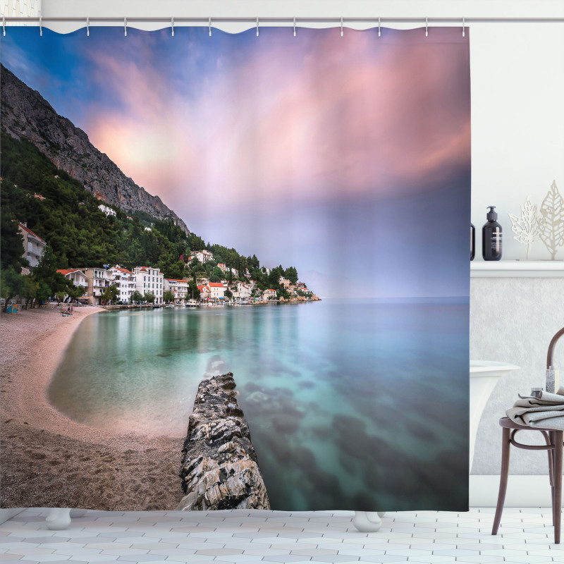 Sunrise Twilight Calmness Shower Curtain