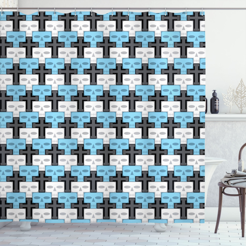 Skulls Shower Curtain