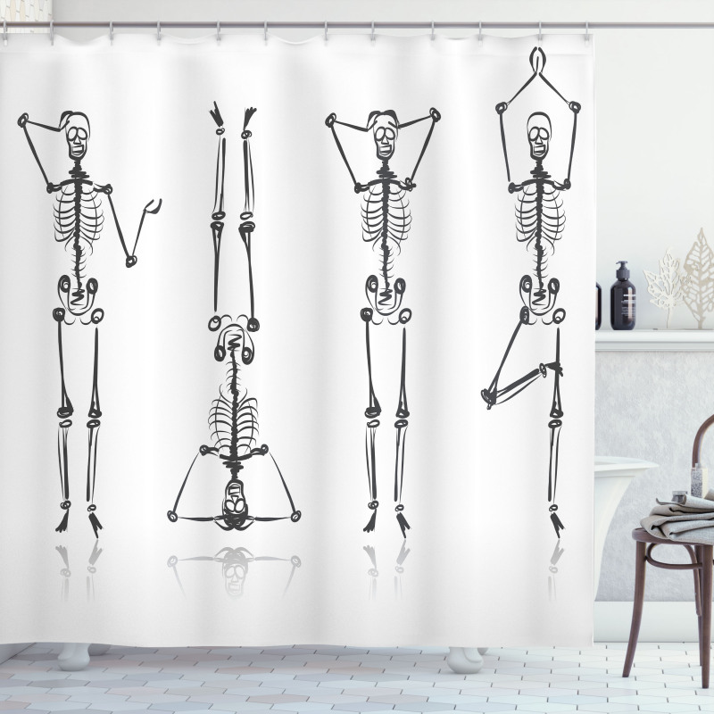 Dancing Halloween Shower Curtain