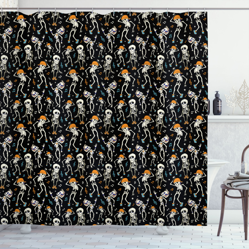 Halloween Party Shower Curtain