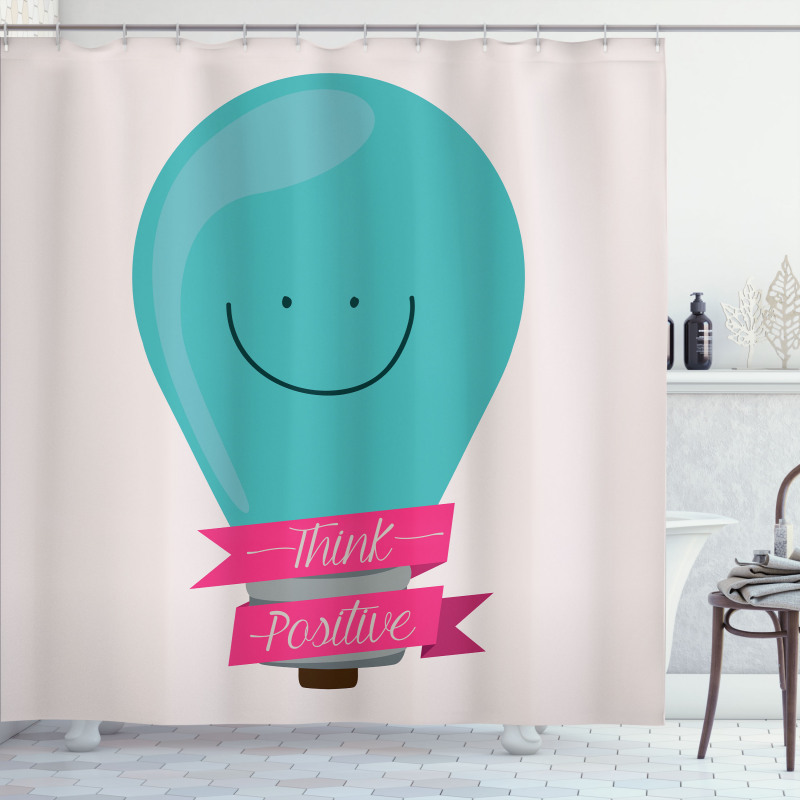 Smiling Item Shower Curtain