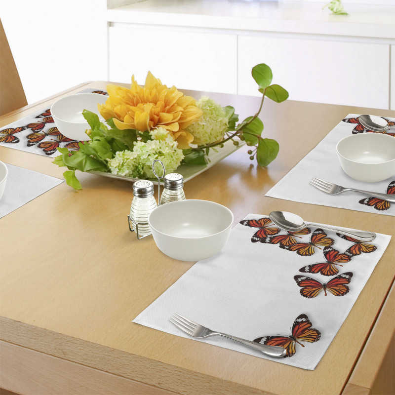 Spring Monarch Bug Place Mats