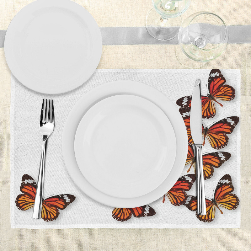 Spring Monarch Bug Place Mats