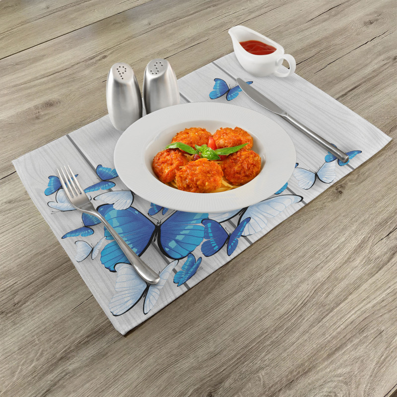 Insect Wooden Timber Place Mats