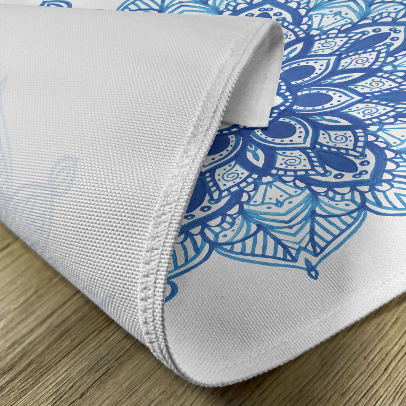 Ethnic Ornament Flower Place Mats