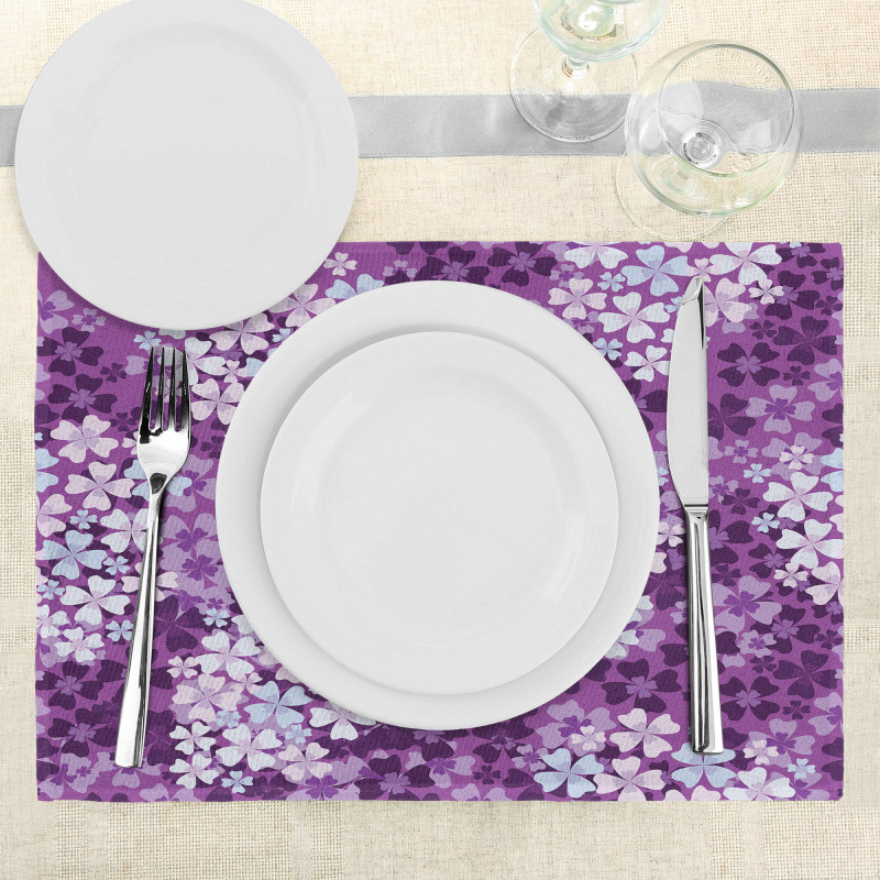 Hydrangea Lilacs Field Place Mats