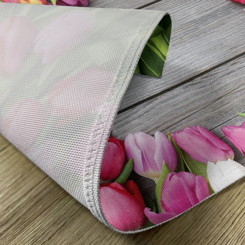 Frame of Fresh Tulips Place Mats