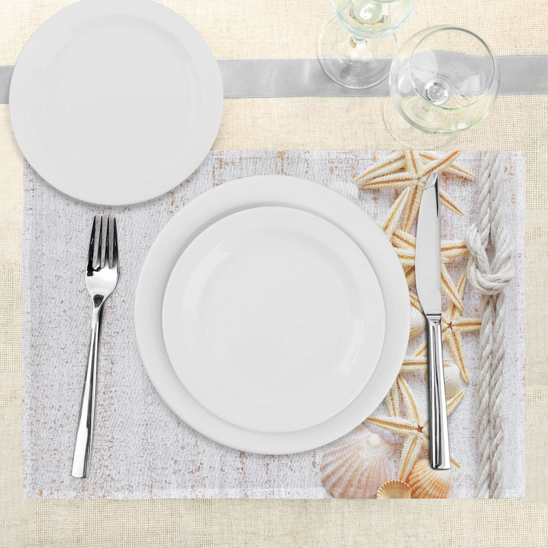 Seashells and Starfish Place Mats