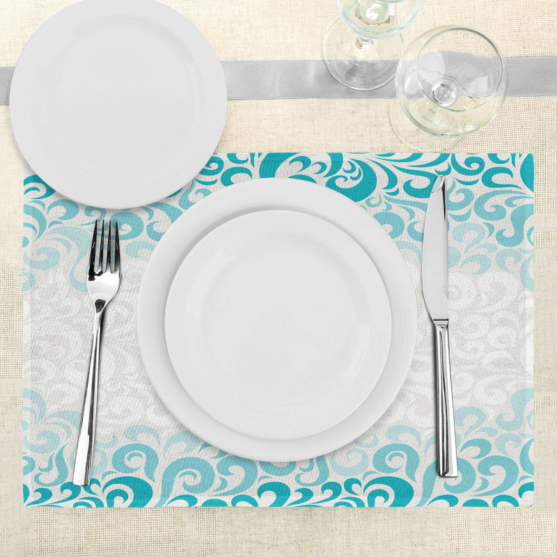 Floral Classic Design Place Mats