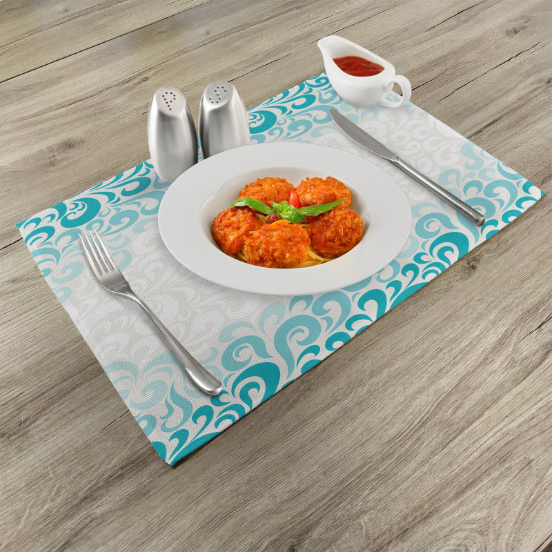 Floral Classic Design Place Mats