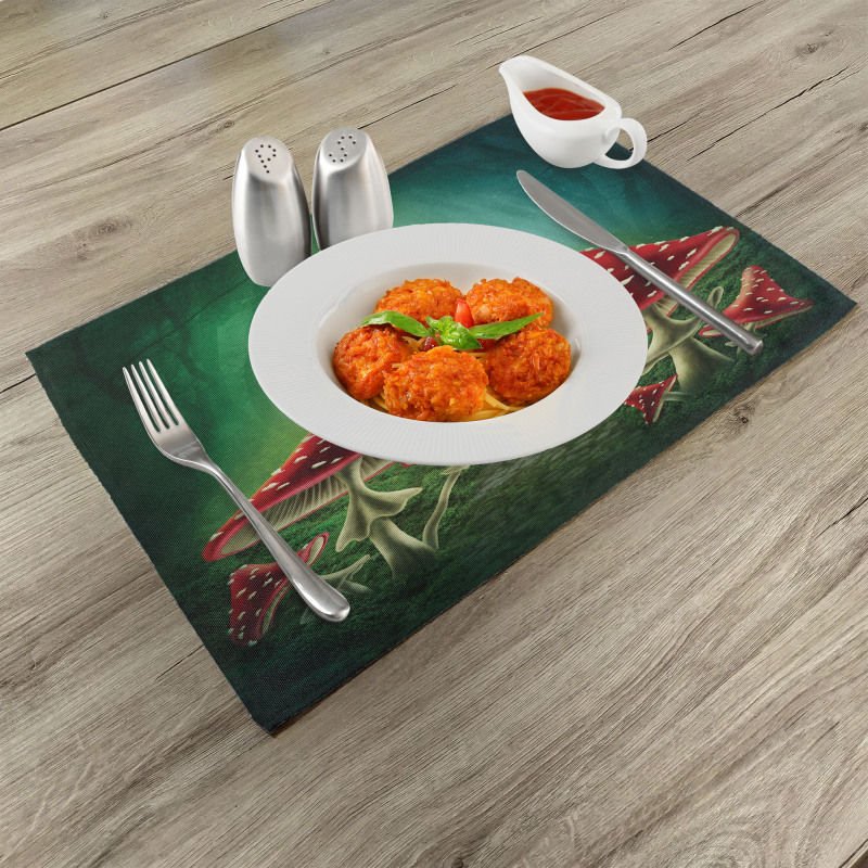 Mysterious Mushrooms Place Mats