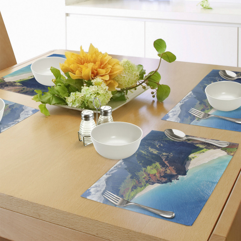 Na Pali Coast Island Place Mats