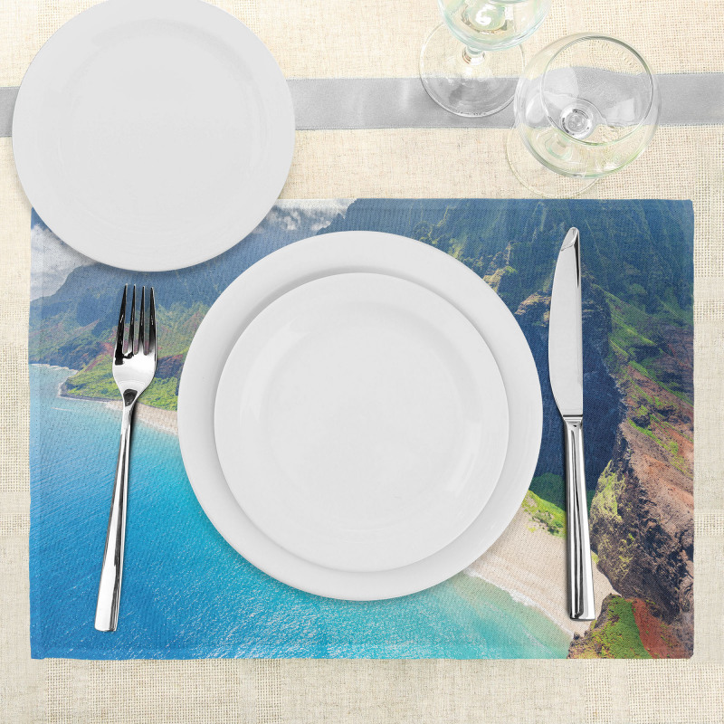 Na Pali Coast Island Place Mats