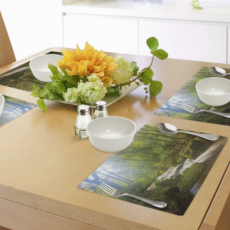 Forest at Golitha Falls Place Mats