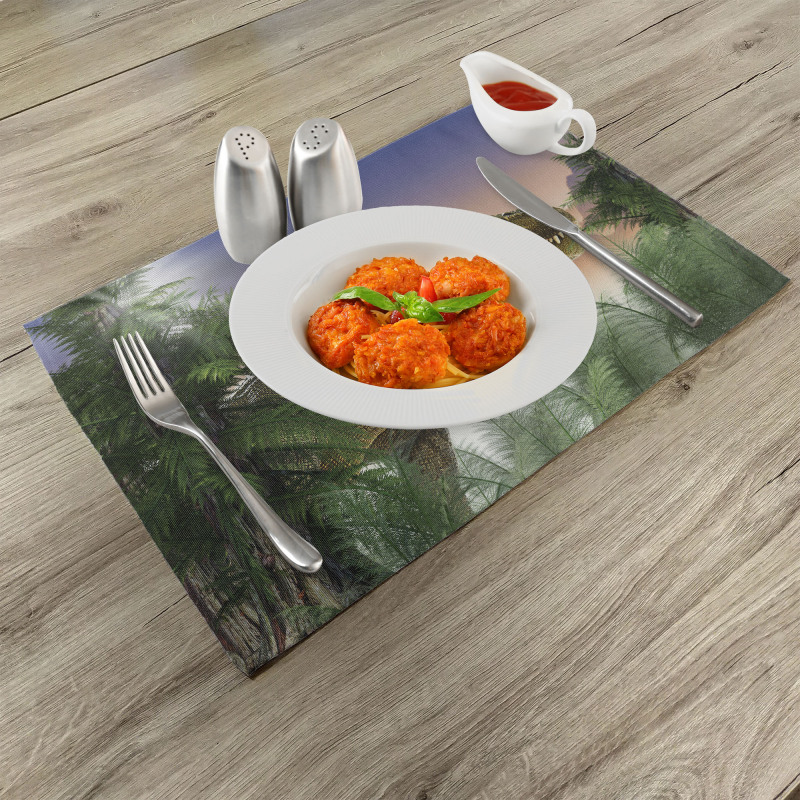 Dinosaur in the Jungle Place Mats