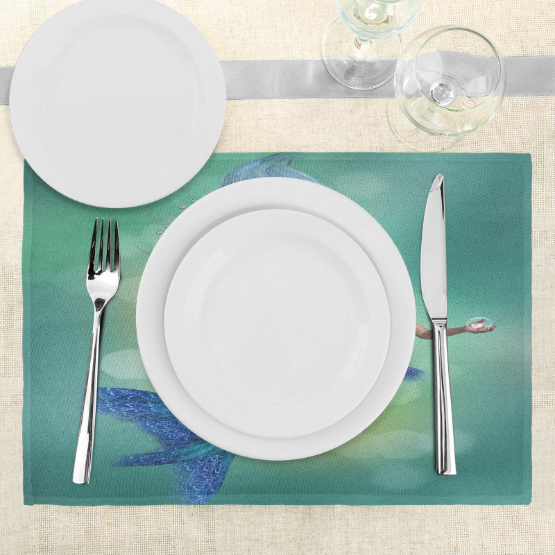 Mermaids Swimming Place Mats