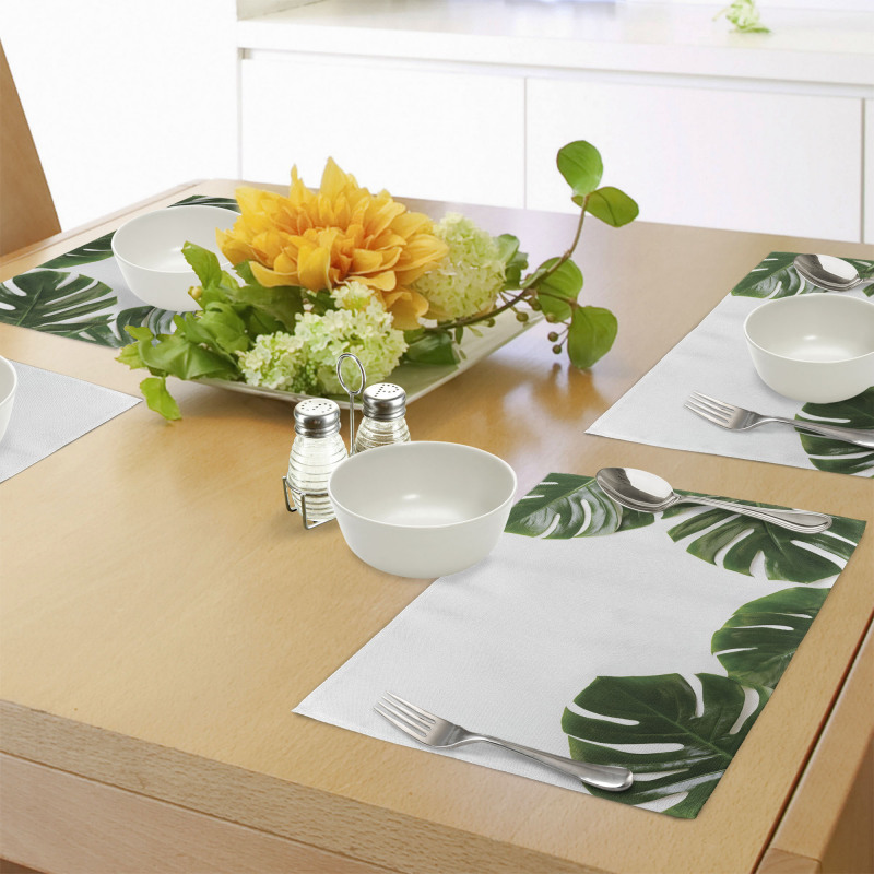 Swiss Cheese Plant Place Mats