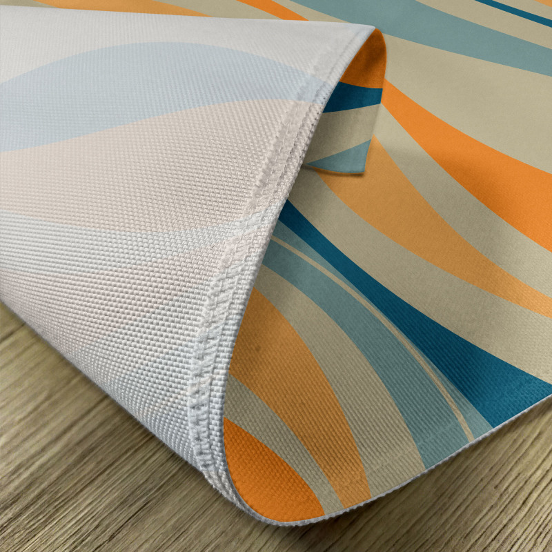 Retro Vibrant Stripes Place Mats