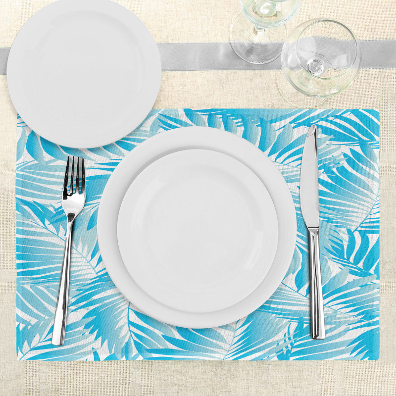 Exotic Miami Palms Place Mats