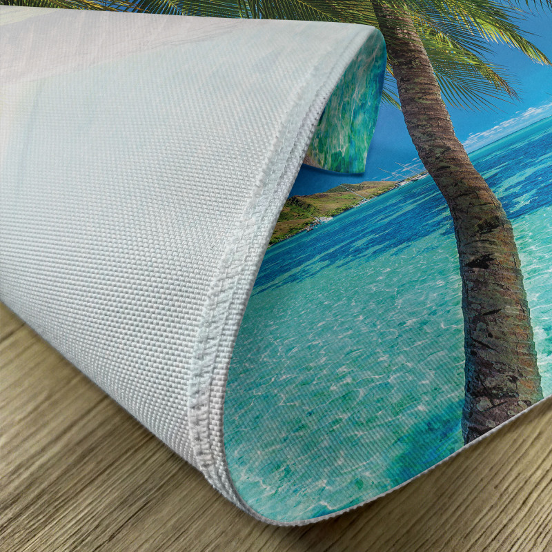 Palm Trees Sea Beach Place Mats