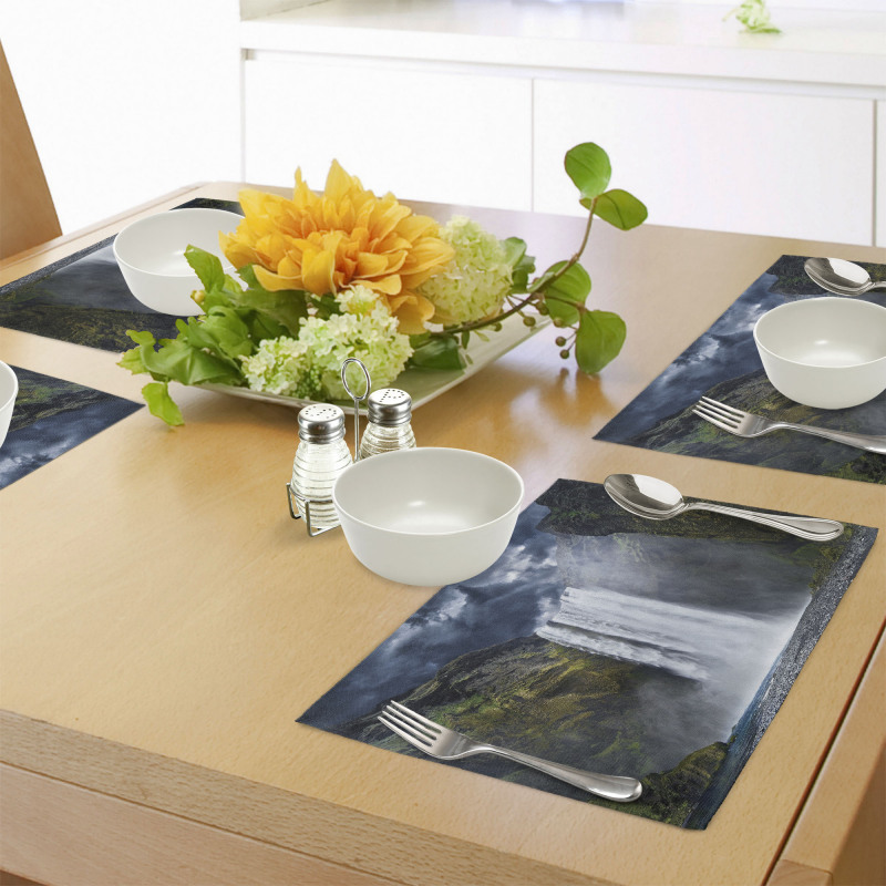 America Cliffs Scene Place Mats