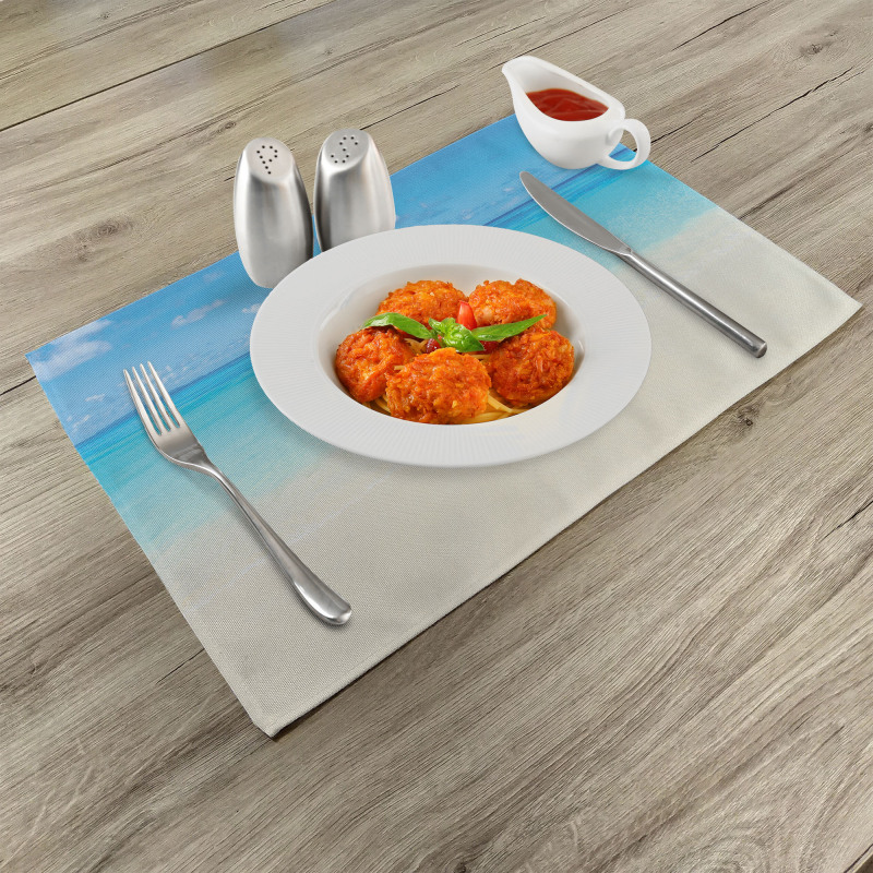 Carribean Sea Beach Place Mats