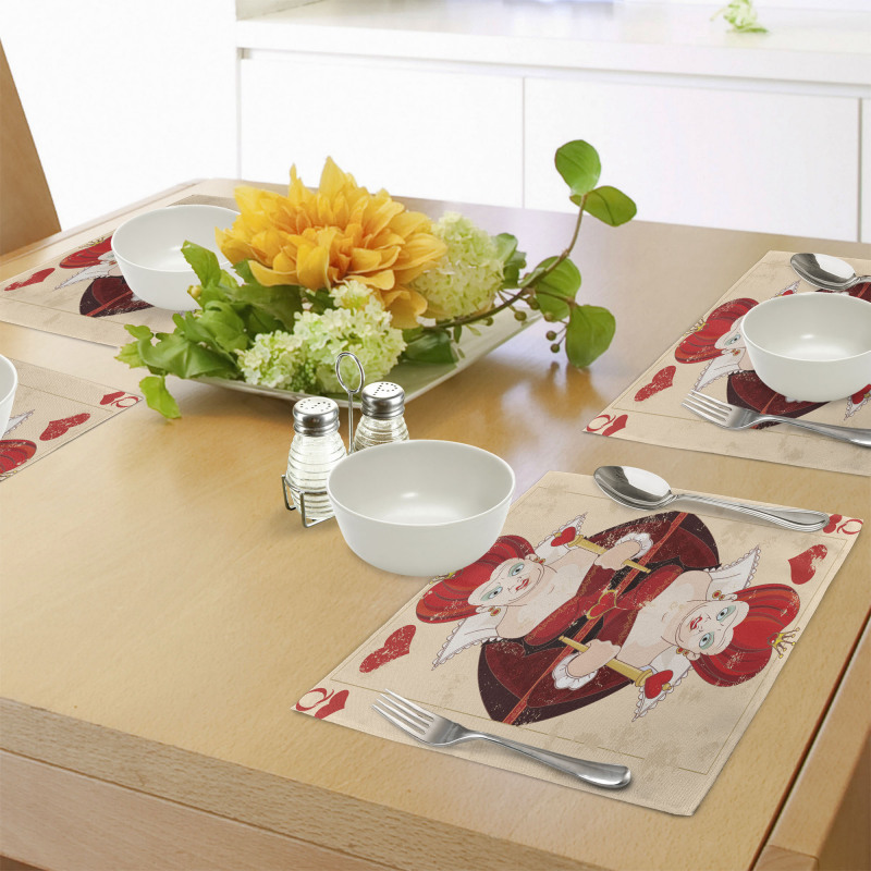 Queen Cards Place Mats