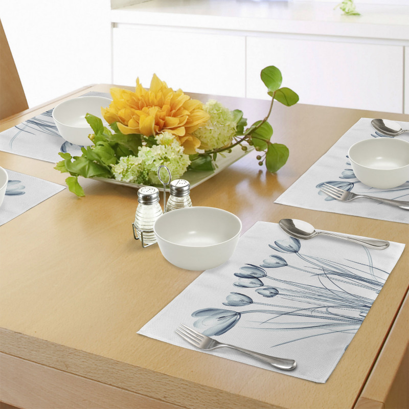 Tulips with Solar Effect Place Mats